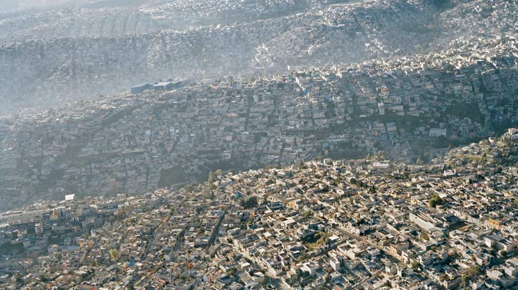 Mexico vue du ciel !